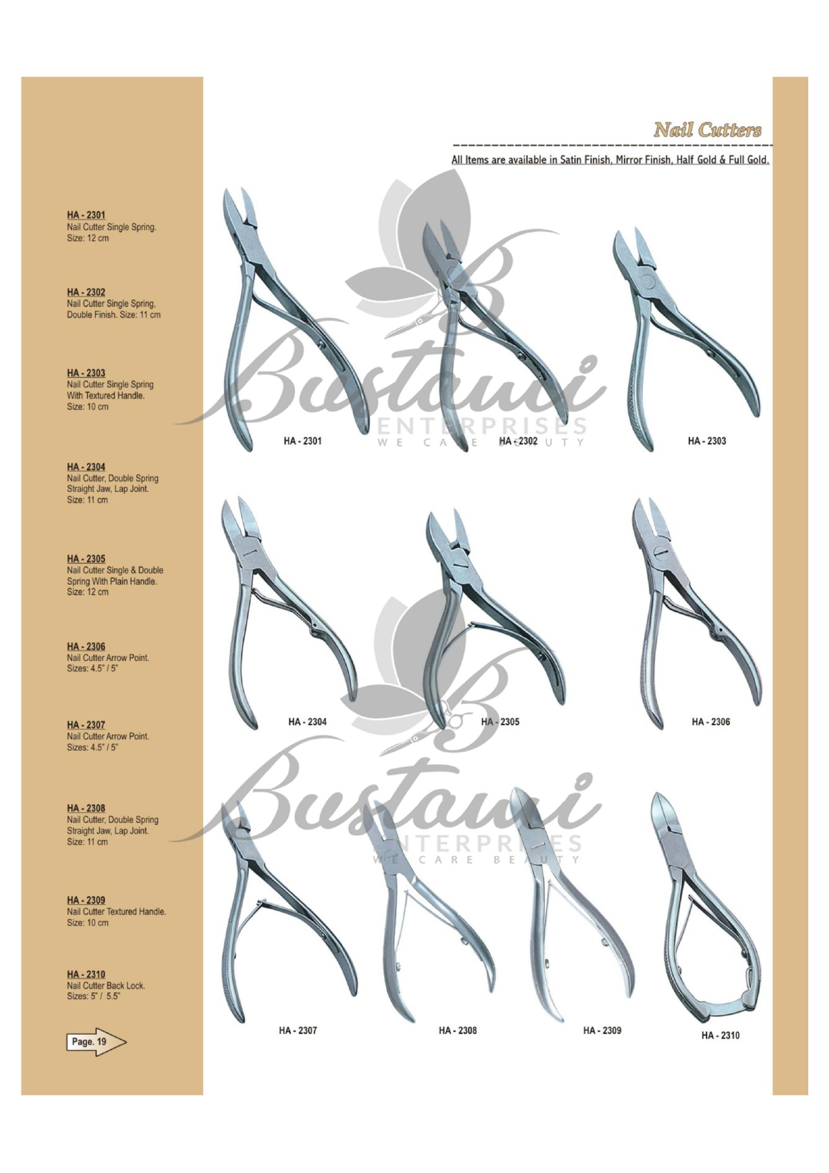 Cuticle Nipper Scissors