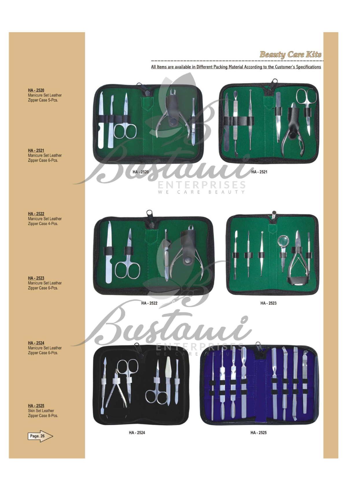 Manicure & Beauty Care Kits