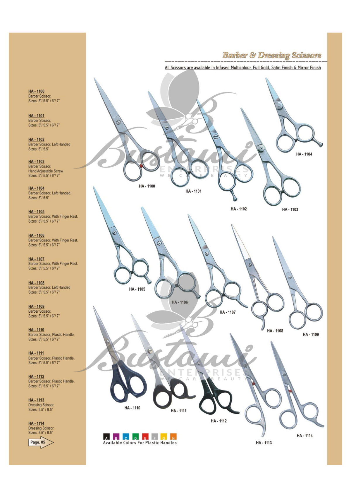 Professional Barber Shears