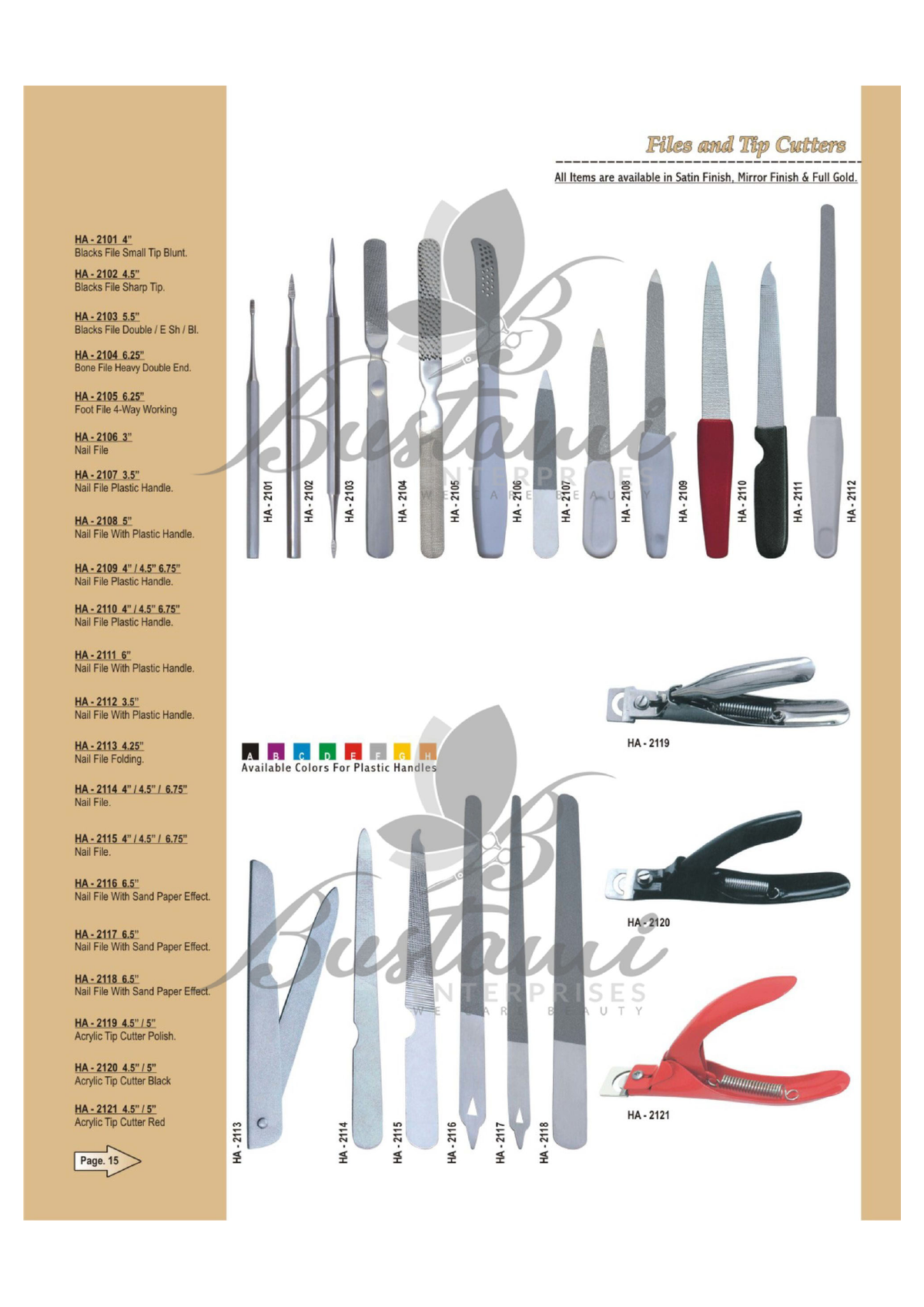 Cuticle Pushers, Knives & Skin Care Tools