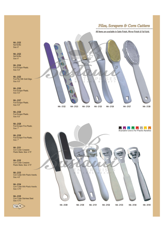 Nail Files & Acrylic Tip Cutters